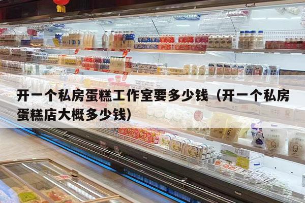 开一个私房蛋糕工作室要多少钱（开一个私房蛋糕店大概多少钱）